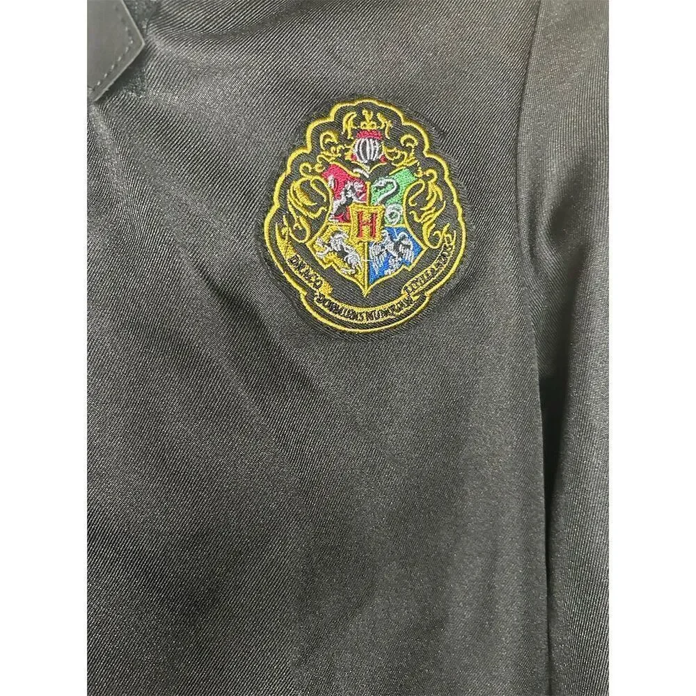 Harry Potter Hogwarts Hooded Robe Black 7/8 Warner Bros.